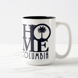 Caneca De Café Em Dois Tons HOME Columbia 15oz