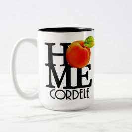 Caneca De Café Em Dois Tons HOME Cordele Georgia 15oz