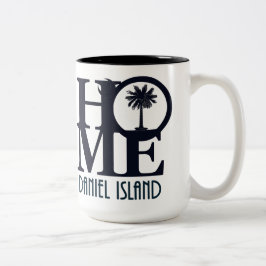 Caneca De Café Em Dois Tons HOME Daniel Island 15oz