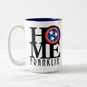 Caneca De Café Em Dois Tons HOME Franklin 15oz