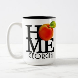 Caneca De Café Em Dois Tons HOME Georgia 15oz