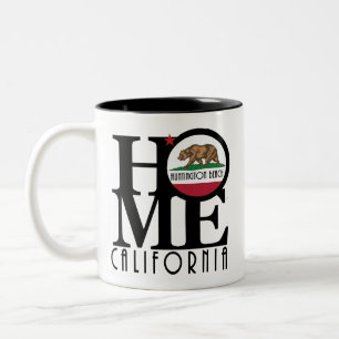 Caneca De Café Em Dois Tons HOME Huntington Beach 11oz