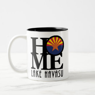 Caneca De Café Em Dois Tons HOME Lake Havasu 11oz