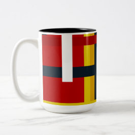 Caneca De Café Em Dois Tons Home & Living > Kitchen & Jantar > Drinkware > Mug