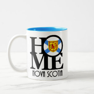 Caneca De Café Em Dois Tons HOME Nova Escócia 11oz