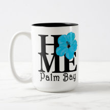 HOME Palm Bay Blue Hibiscus 15 oz