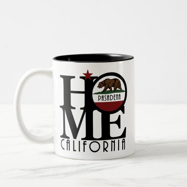 Caneca De Café Em Dois Tons HOME Pasadena 11oz (Esquerda)