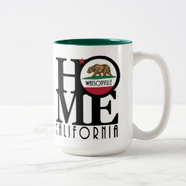 Caneca De Café Em Dois Tons HOME Watsonville 15oz