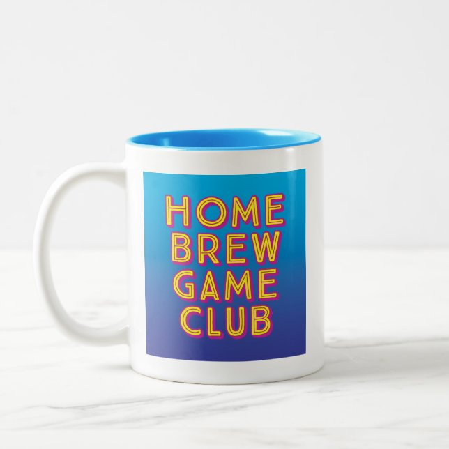 Caneca De Café Em Dois Tons Homebrew Game Mug (Esquerda)