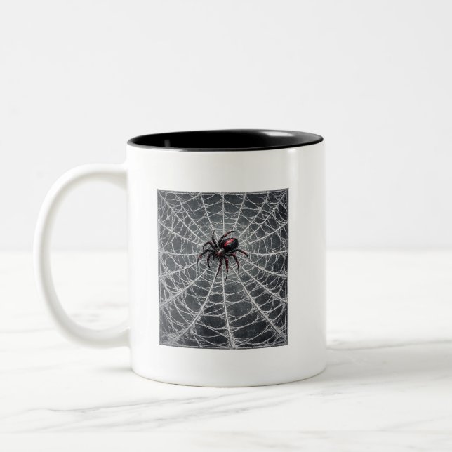 Caneca De Café Em Dois Tons homem-aranha (Esquerda)