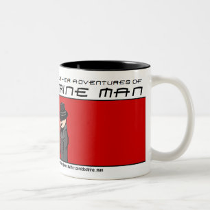 Caneca De Café Em Dois Tons Homem da doutrina!! Os "espiões gostam de nos"