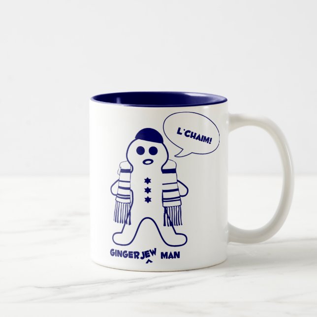 Caneca De Café Em Dois Tons Homem de Gingerjew (Direita)