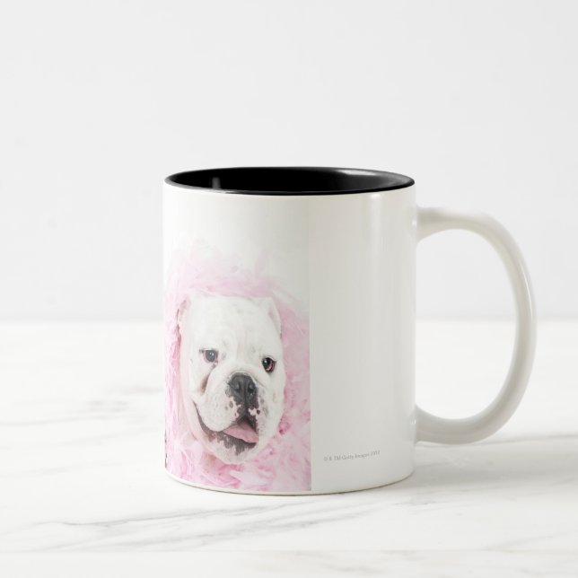 Caneca De Café Em Dois Tons Homem e fêmea brancos (Direita)