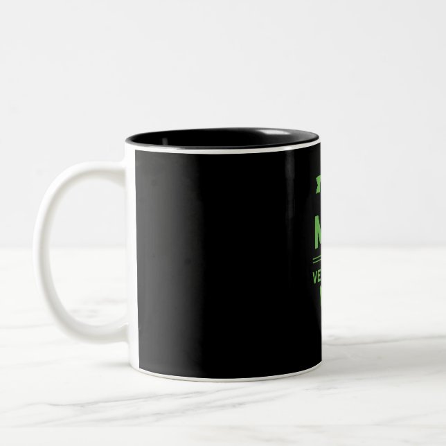 Caneca De Café Em Dois Tons Homens Verdadeiros Comem Vegetais (Esquerda)
