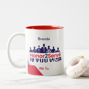 Caneca De Café Em Dois Tons Honor2Serve