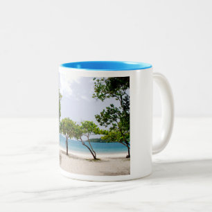 Caneca De Café Em Dois Tons Hora da Ilha