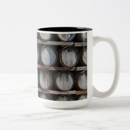 Caneca De Café Em Dois Tons Hora do Vinho