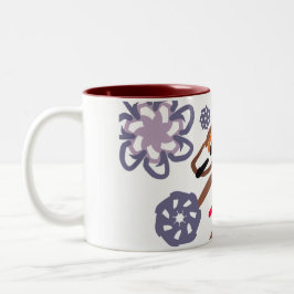 Caneca De Café Em Dois Tons Horse winter