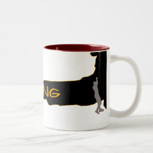 Caneca De Café Em Dois Tons hot climbing cup