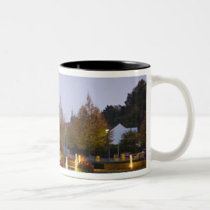 Caneca De Café Em Dois Tons Hotel Residenzschloss Bamberg, Alemanha