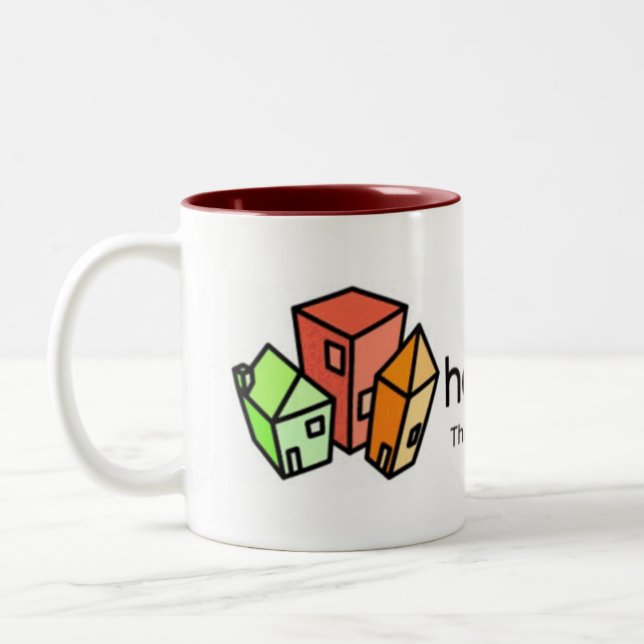 Caneca De Café Em Dois Tons hotPadsCoffeeMug (Esquerda)