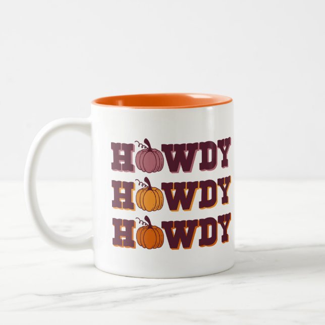 Caneca De Café Em Dois Tons Howpkin Fall Coffee Mug (Esquerda)