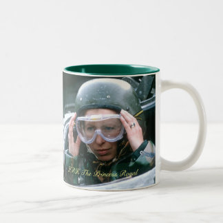 Caneca De Café Em Dois Tons HRH A Princesa Real 1985
