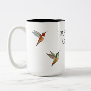 Caneca De Café Em Dois Tons Hummingbird