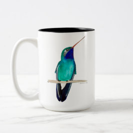 Caneca De Café Em Dois Tons Hummingbird