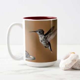 Caneca De Café Em Dois Tons Hummingbird Baby 15oz Mug