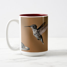 Caneca De Café Em Dois Tons Hummingbird Baby 15oz Mug