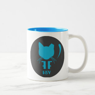 Caneca De Café Em Dois Tons Huntsville Mug, Felines Esquecidos