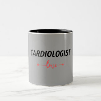 Caneca De Café Em Dois Tons I am cardiologist. Gray colour