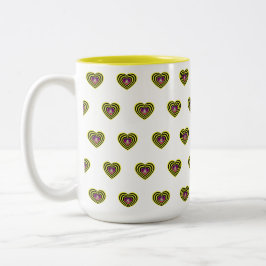 Caneca De Café Em Dois Tons I Heart Bees