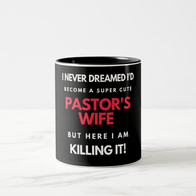 Caneca De Café Em Dois Tons I Never Dreamed I'd Become A Super Cute (Centro)