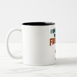 Caneca De Café Em Dois Tons I Only Share With My Frenchie 