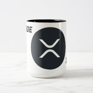 CANECA DE CAFÉ EM DOIS TONS I TRADE XRP