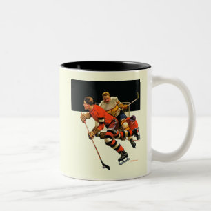 Caneca De Café Em Dois Tons Ice Hockey Match