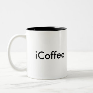 Caneca De Café Em Dois Tons iCoffee