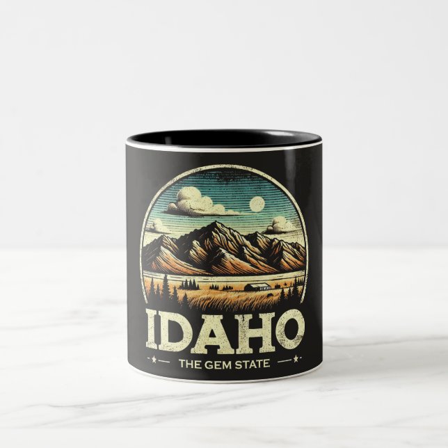 Caneca De Café Em Dois Tons Idaho (Centro)
