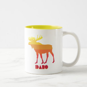 Caneca De Café Em Dois Tons Idaho Moose