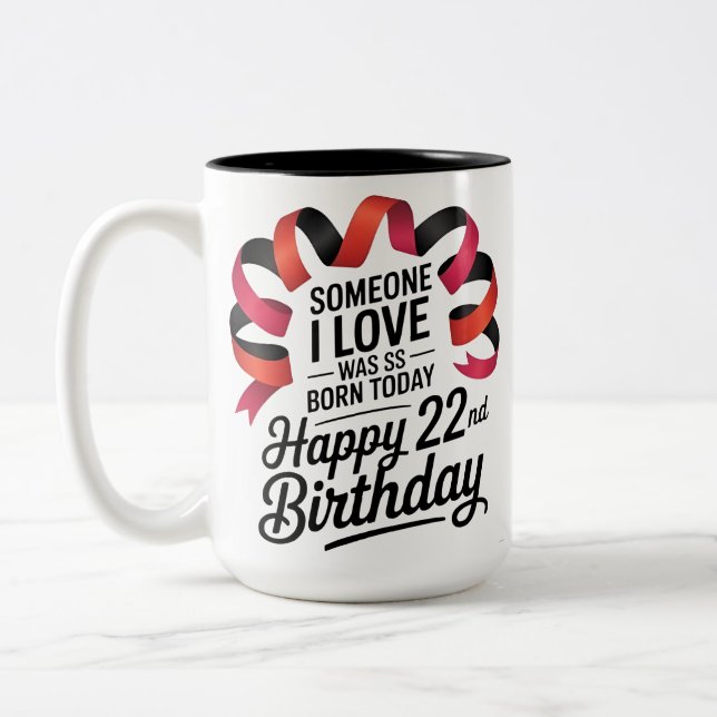 Caneca De Café Em Dois Tons Ideia de presente engraçado para colega de quarto  (Esquerda)