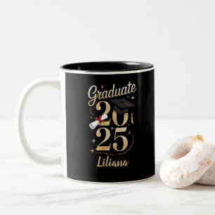 Caneca De Café Em Dois Tons Ideia do presente de graduação de 2025