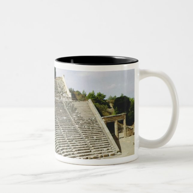 Caneca De Café Em Dois Tons Ideia do teatro, c.360 BC (Direita)
