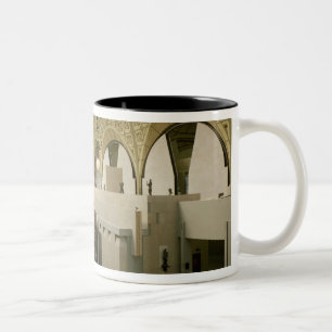 Caneca De Café Em Dois Tons Ideia interior da entrada principal