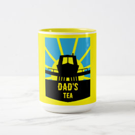 Caneca De Café Em Dois Tons Ideias de presentes em barco estreito