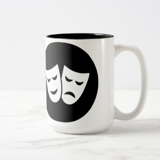Caneca De Café Em Dois Tons Ideologia do drama
