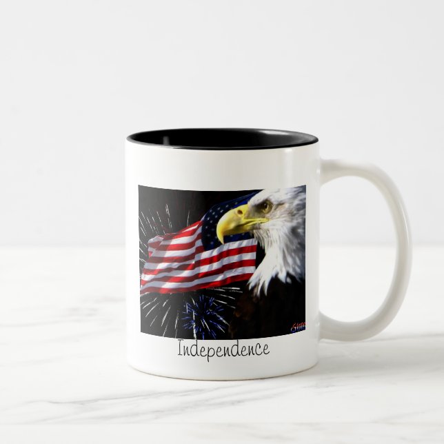 Caneca De Café Em Dois Tons Idependence (Direita)