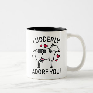 Caneca De Café Em Dois Tons Idoso Te Adoro
