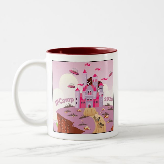 Caneca De Café Em Dois Tons IFComp 2020 (Esquerda)